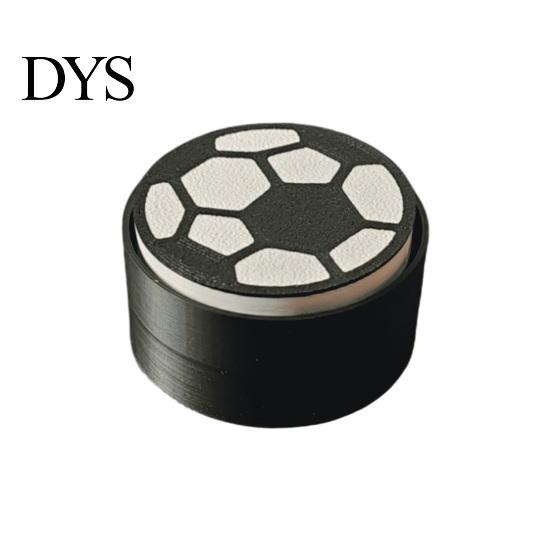 3D Printed Fidget Toy Sports Ball Clicker, Tennis Basketball Football Volleyball Decompression Stress Relief Keychain, for Home, Office Bowling