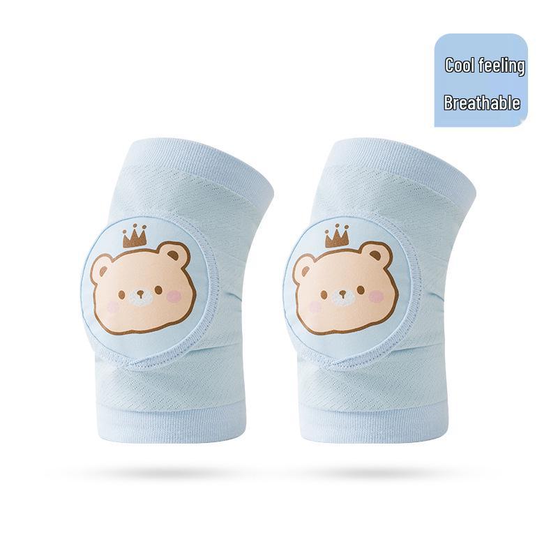 25 Baby Knee Pads: Anti-Fall Crawling Gear for Infants and Kids, Breathable Mesh, Summer Style
