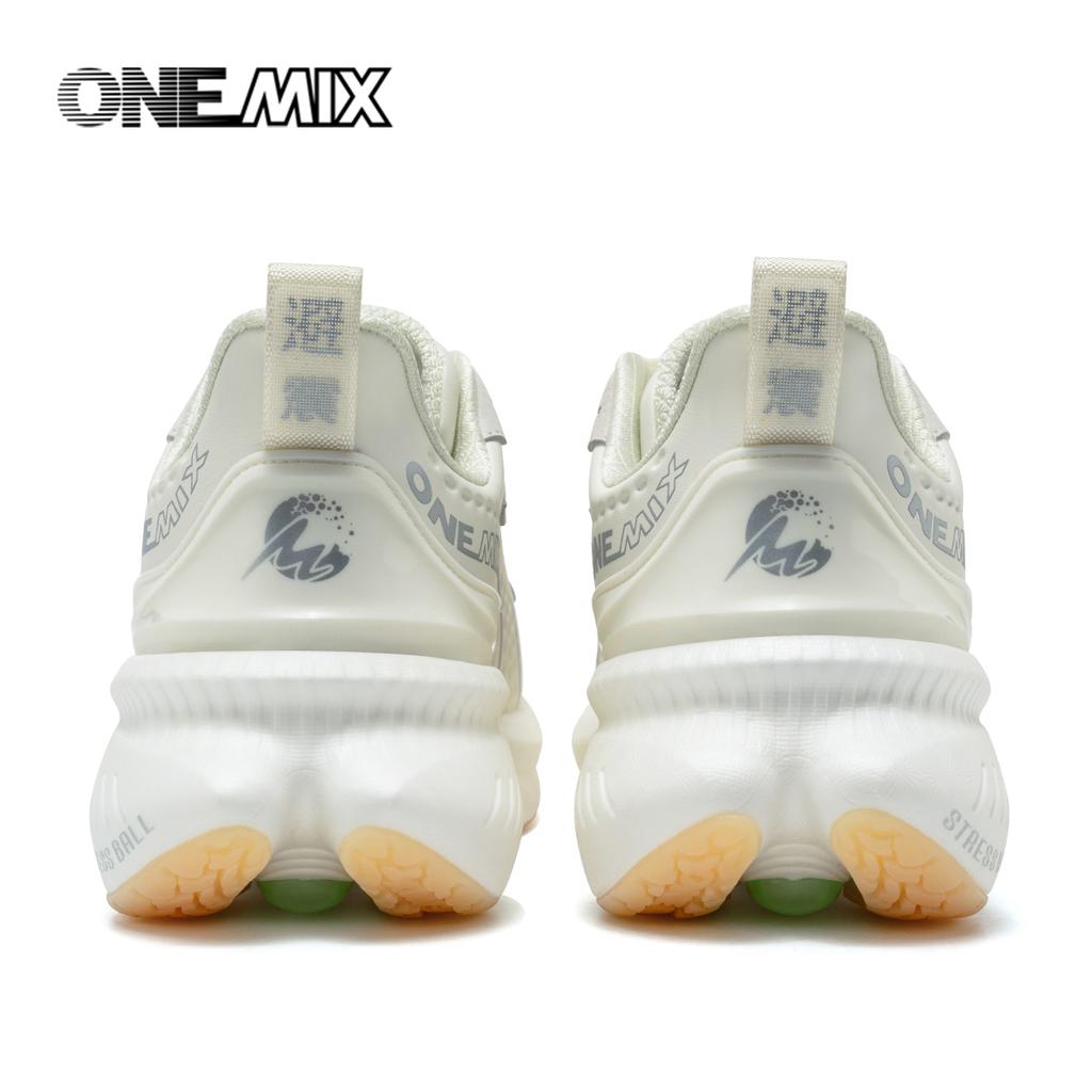 onemix Fashion Running Shoes for Men Air Cushion Athletic Couple Trainers Sport Runner Shoes Outdoor Women Walking Sneakers