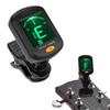 AROMA AT 01A Rotatable Clip On Tuner LCD Display for Chromatic Guitar Bass Ukulele Violin