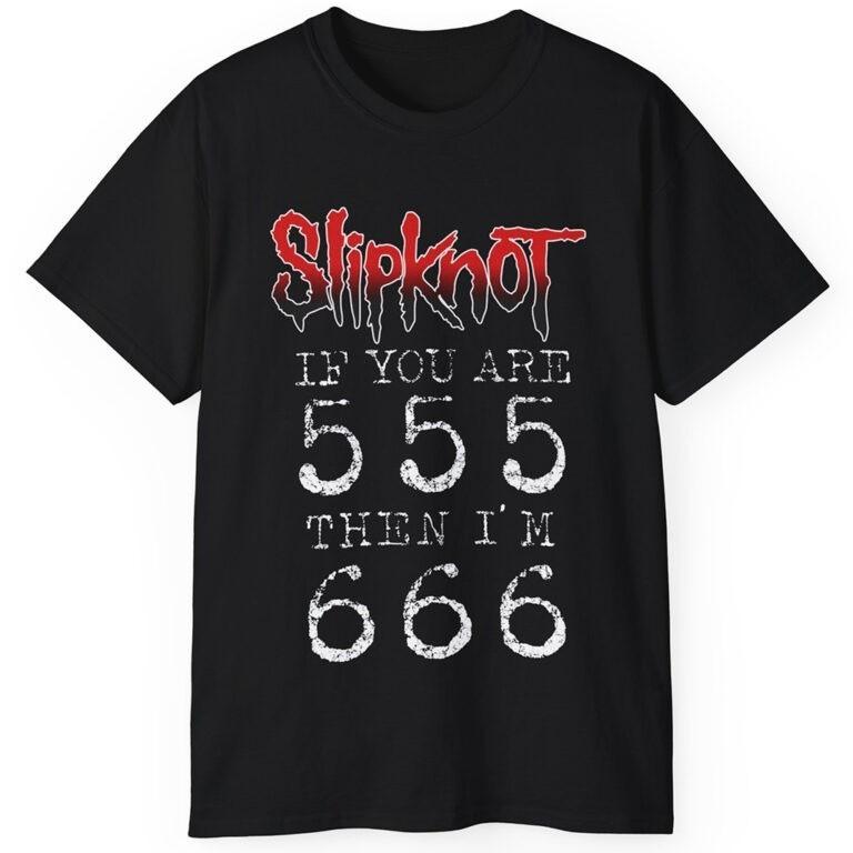 Ретро Если Ты 555 Тогда Я 666 Унисекс Футболка S-5XL Унисекс Футболка XXXL