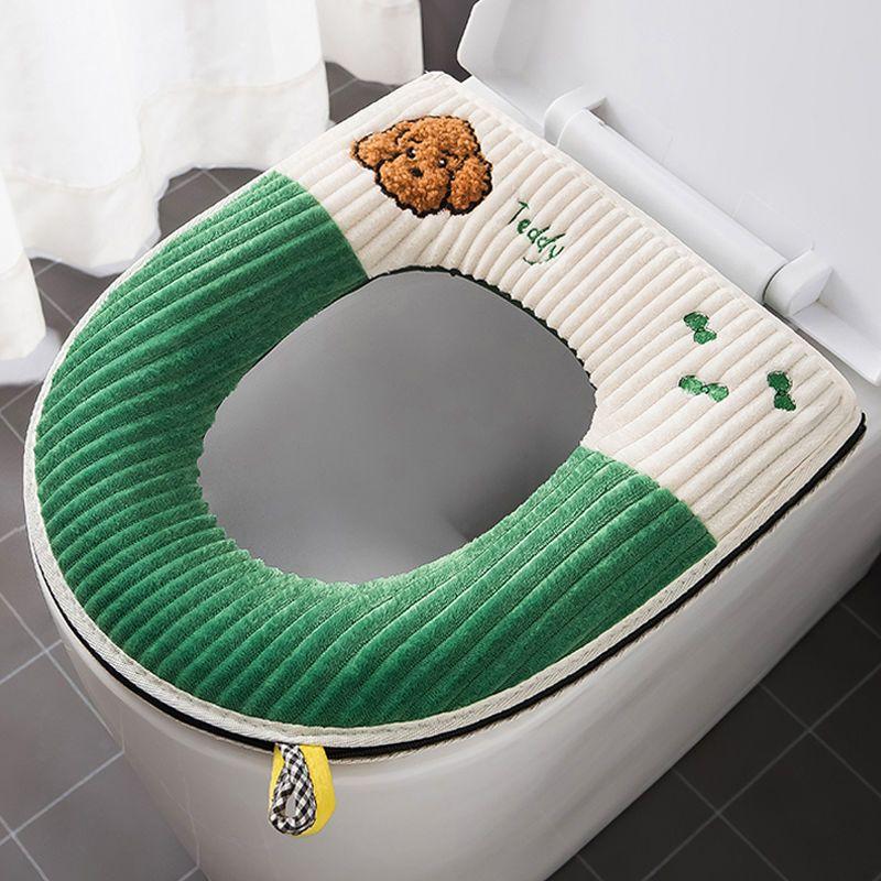 Deska sedesowa 3 sztuki Poduszka Cztery pory roku Uniwersalny wodoodporny zestaw toaletowy z zamkiem błyskawicznym