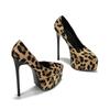 Waterproof table ultra-high heels high heels women's new high heels thin heels pointed fashion sexy heels single shoes