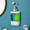 500/1000ML Wall Mounted Soap Dispenser Manual Press Capacity Suitable for Shampoo Used Bottle Bathroom Liquid Soap Dispensers