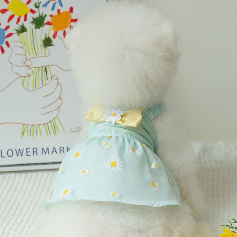 Pet Dress Cat Suspender Skirt Dog Clothes Summer Teddy Than Bear Universal Small Puppy Spring Summer Thin