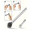 40pcs Automotive Supplies Car Tool Box Socket Wrench Manual Tool Combination Repair Tool Kit.