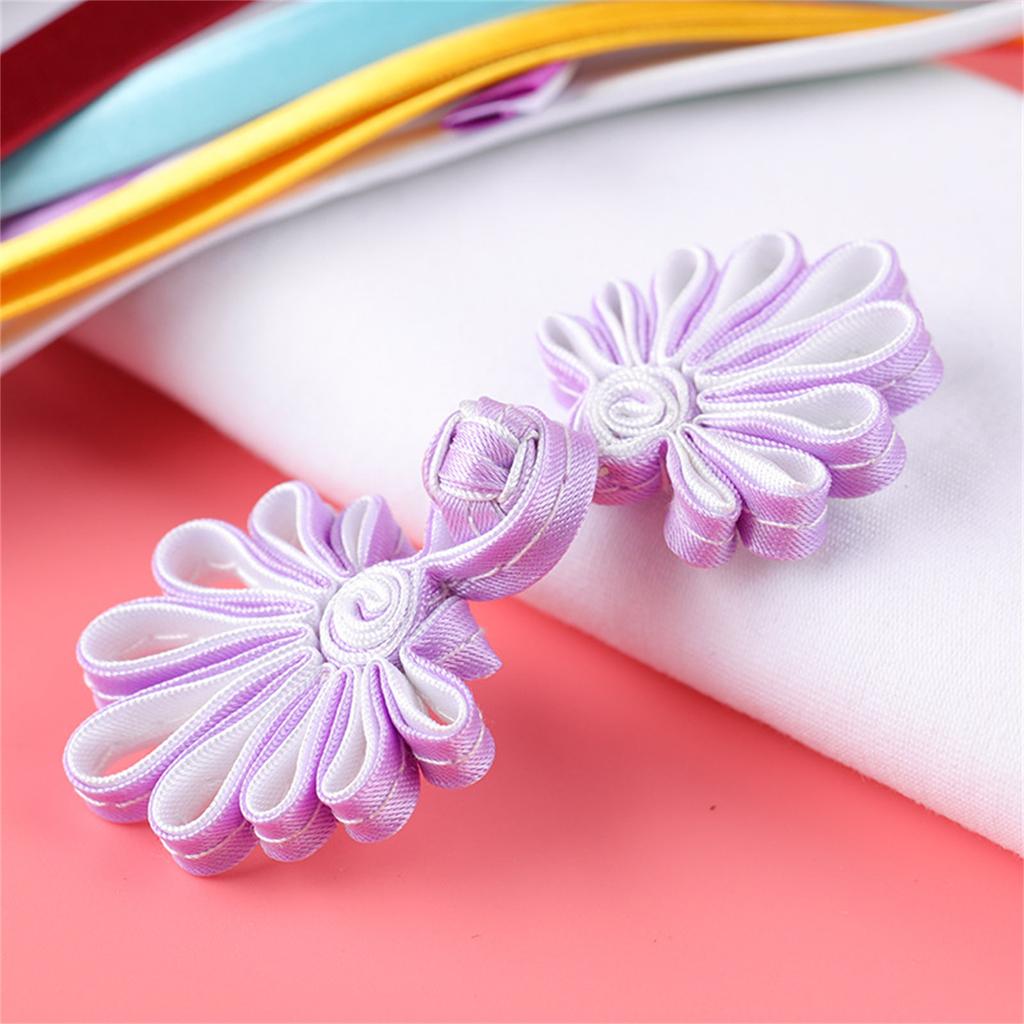 5 Pairs/Pack Cheongsam Buttons Chinese Closure Buttons Chinese Knots Button Closure Sewing Button Fastener for DIY Cloak