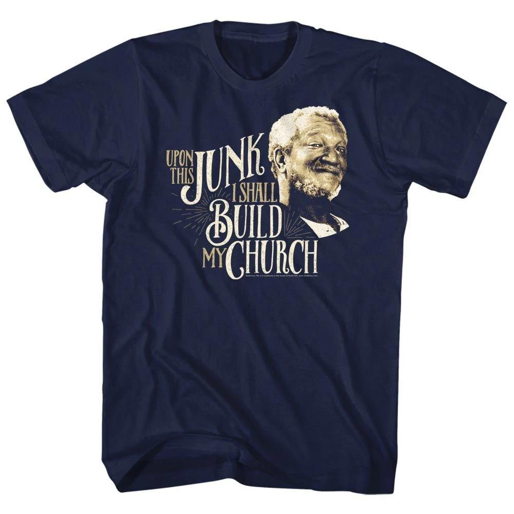 Redd Foxx Junk Church Navy Icon  Children s T-shirt 100