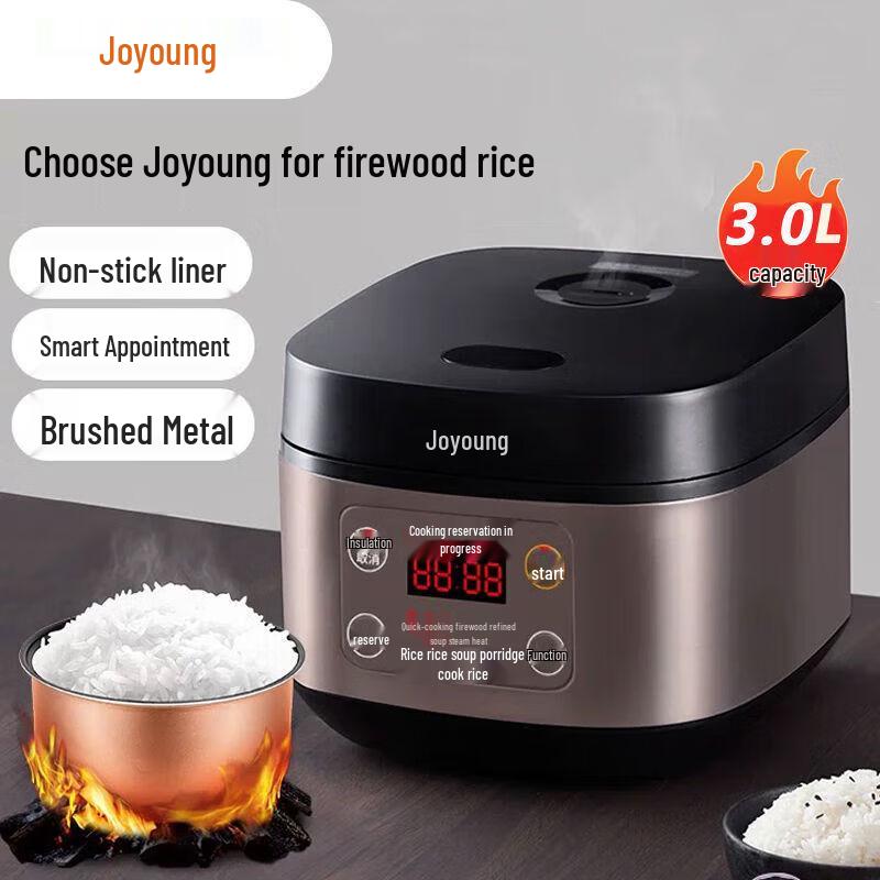 Joyoung 3L Smart Rice Cooker CN plug (adapter included)