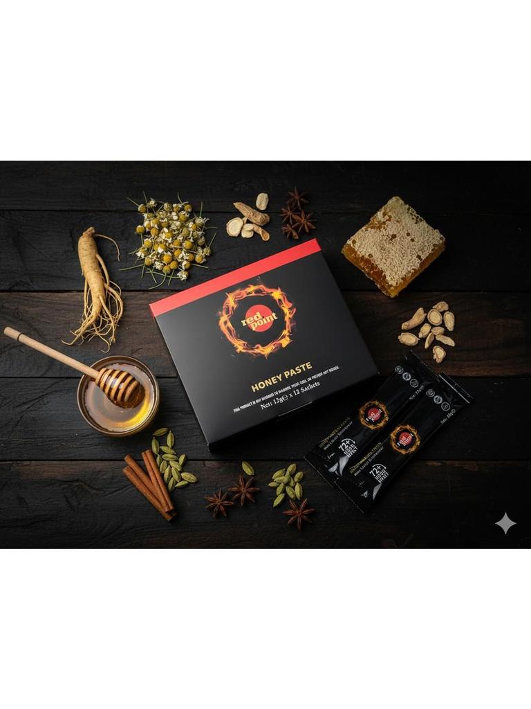 Red Point Honey Herbal Blend 12 Sachets