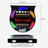 Creative 12-24V Truck Devil's Eye Light Universal Multi-Mode Dynamic Demon Eye Light Safety Warning Lamps Car Decor