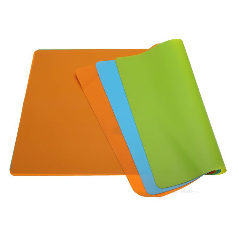 40 * 30cm Mat de Silicon Culoare Solidă pentru Frământat Degrabil Antiderapant Mat pentru Predarea Copiilor Măsuțe Bune pentru Masă Suport de Pahare