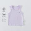 Unisex Summer Cotton Vest for Kids: Seamless, Breathable, Elastic Base Layer, Lightweight Sleeveless Top