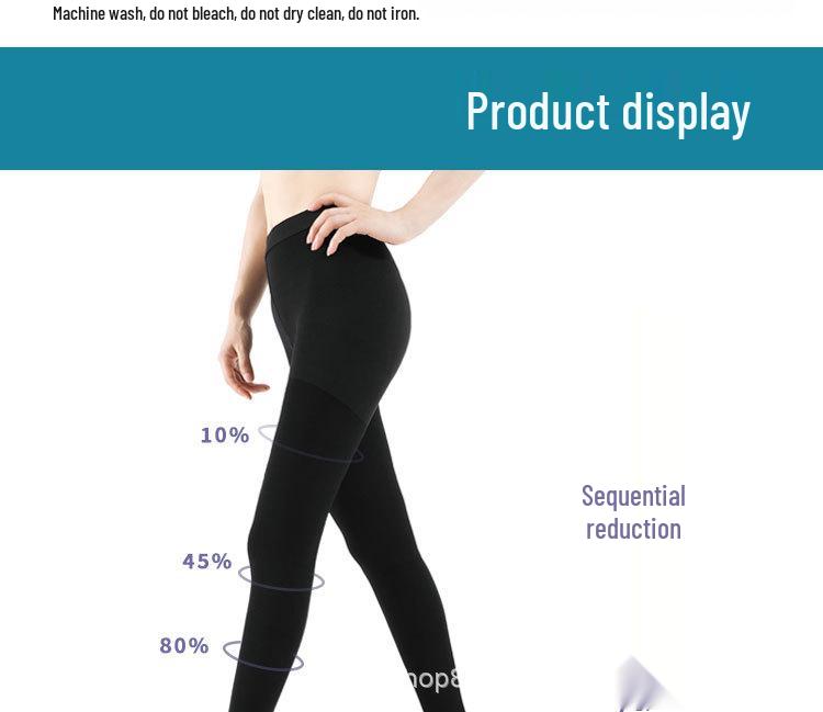 Medical Grade Class II Gradient Anti-Varicose Compression Stockings 23-32mmHg Pantyhose