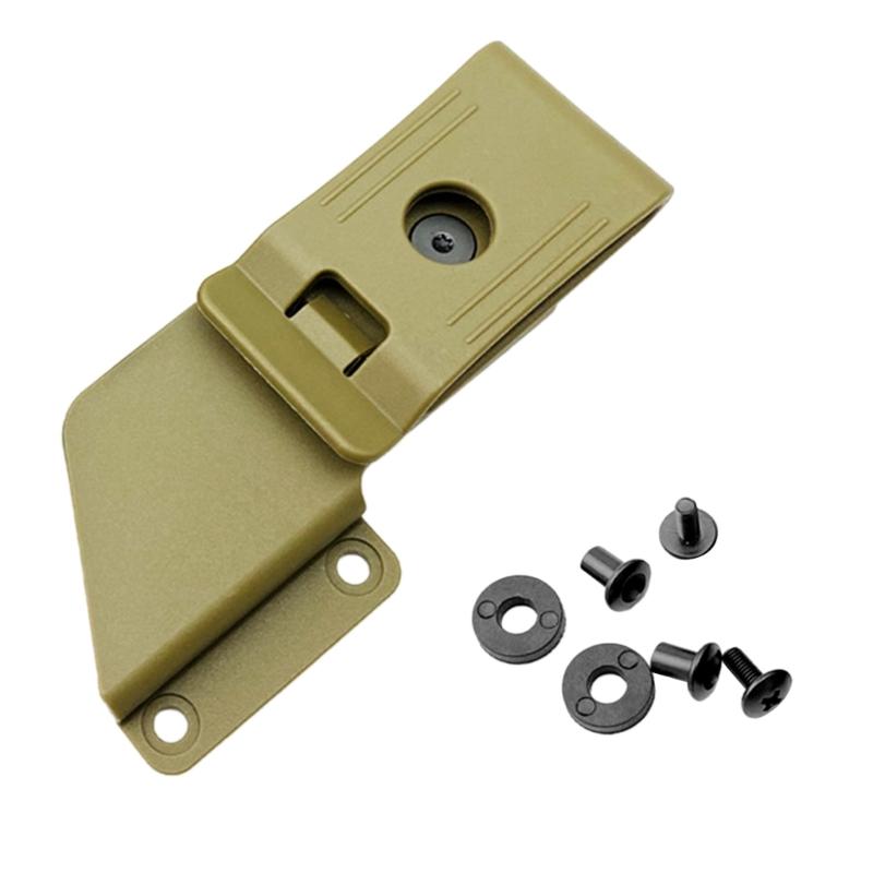 K Sheath Waist Clip 360 Degree Rotatable K Sheath Back Clip for KYDEX Scabbard A0KF