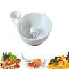 Dryer Fruit Wash Bowl Efficient Water Reuse Vegetable Washer  Kitchen Washing Tool