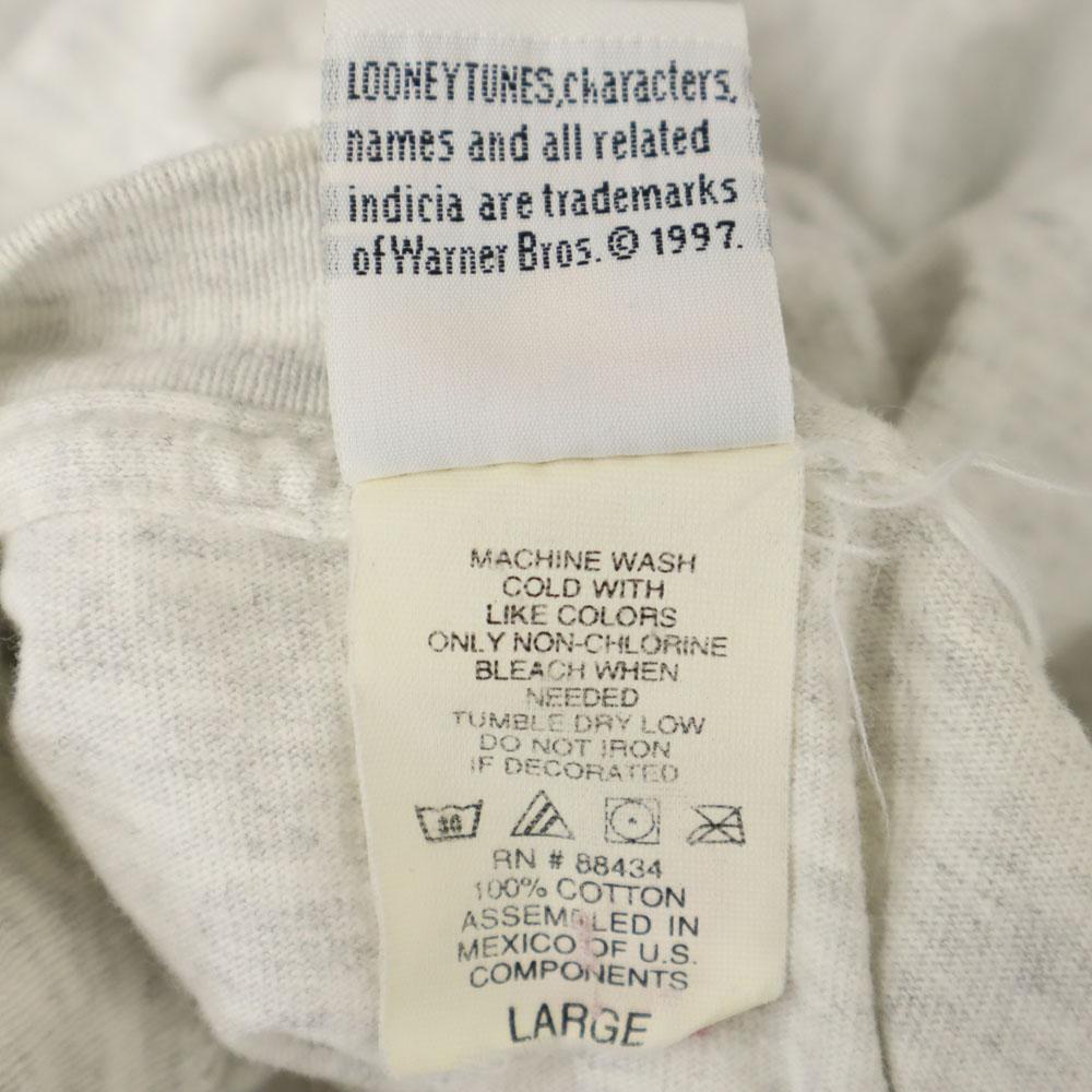 LOONEY TUNES 90s Old Warner Bros. Short sleeve T-shirt Men's Used