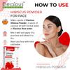 Elecious Hibiscus Powder for Hair Growth, Face and Skin Glowing Skin Ideal for Preparing Hair Pack, Hair Oil, Face Pack and Hibiscus Tea 200gm