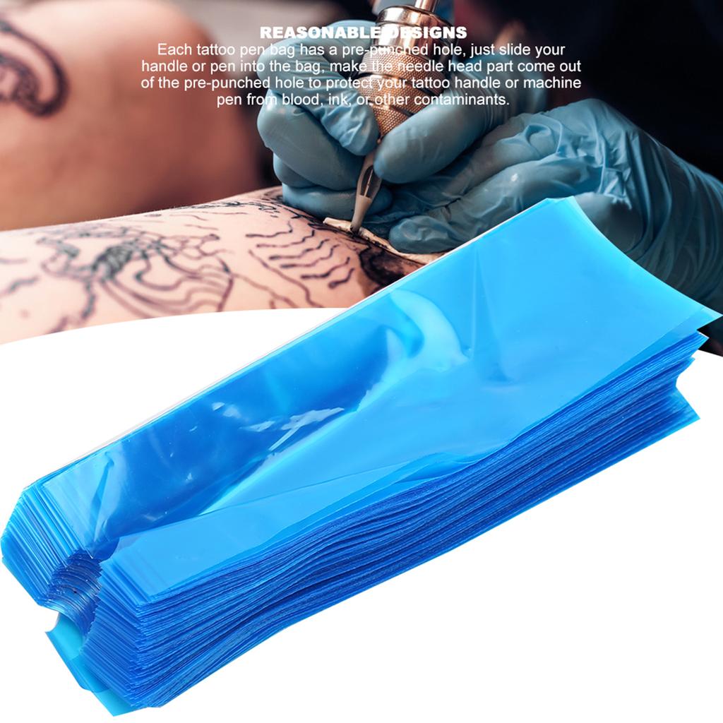 200pcs / Box Disposable Cartridge Tattoo Machine Covers Tattoo Pen Protective Bag