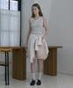 JUCYJUDY Striped Sleeveless Henley Neck Knit J1Kt020B