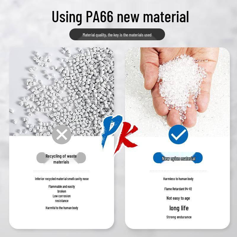 Nylon Industrial-Grade Self-Locking Cable Ties, 100-Pack