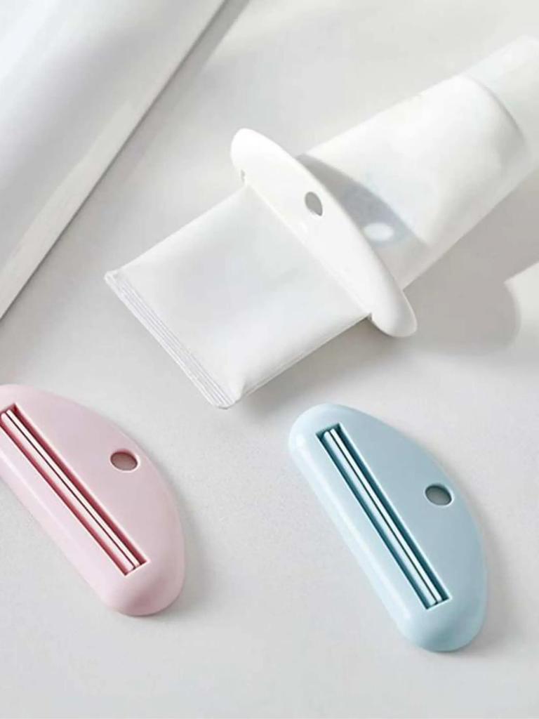 2pcs-Toothpaste Squeezer Manual Squeezed Toothpaste Tube Clips Multifunction Facial Cleanser Dispenser Bathroom Accessories