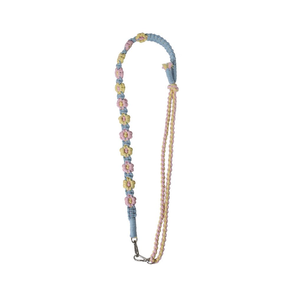 Daisy Flower Adjustable Phone Lanyard & Bohemian Keychain Strap
