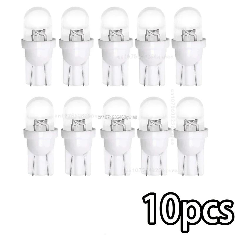 10-30pcs T10 Car White LED 501 Side Light 12V 5W W5W Xeno Lamp Super Bright Width Lamp Bulbs Universal Auto Lights Accessories
