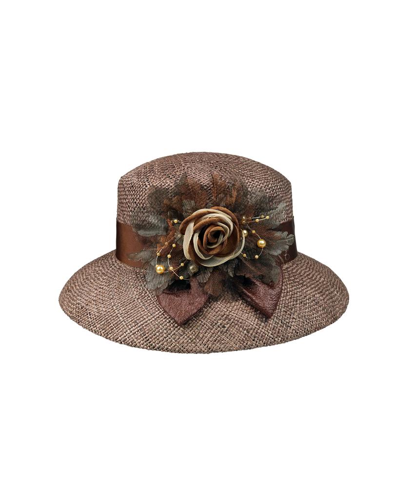 Kaliseumontapone Etta Ll Flower Ripa Cloche Hat