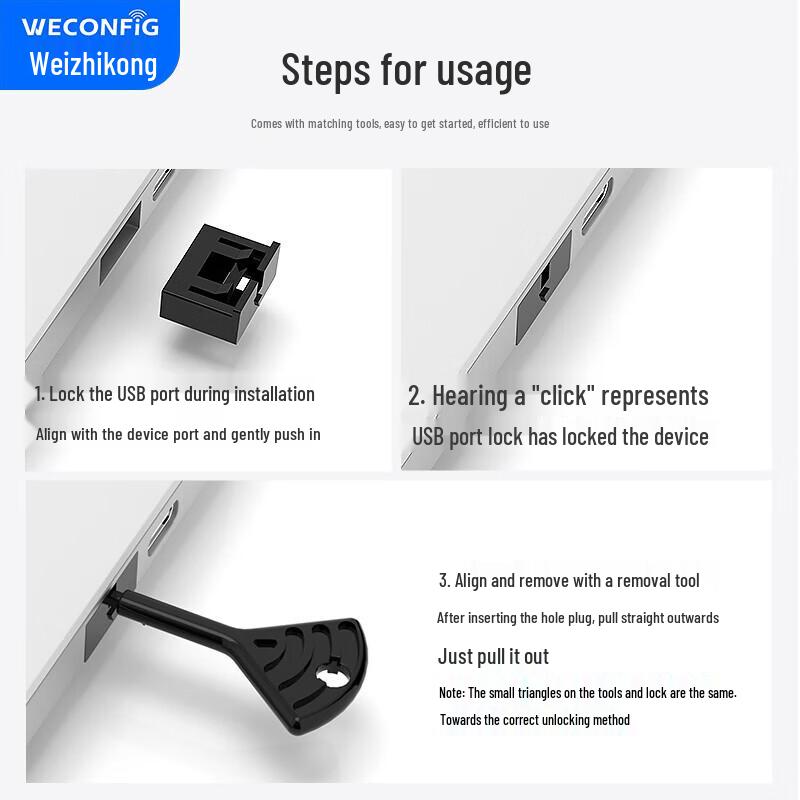 WECONFIG Enterprise USB Security Lock