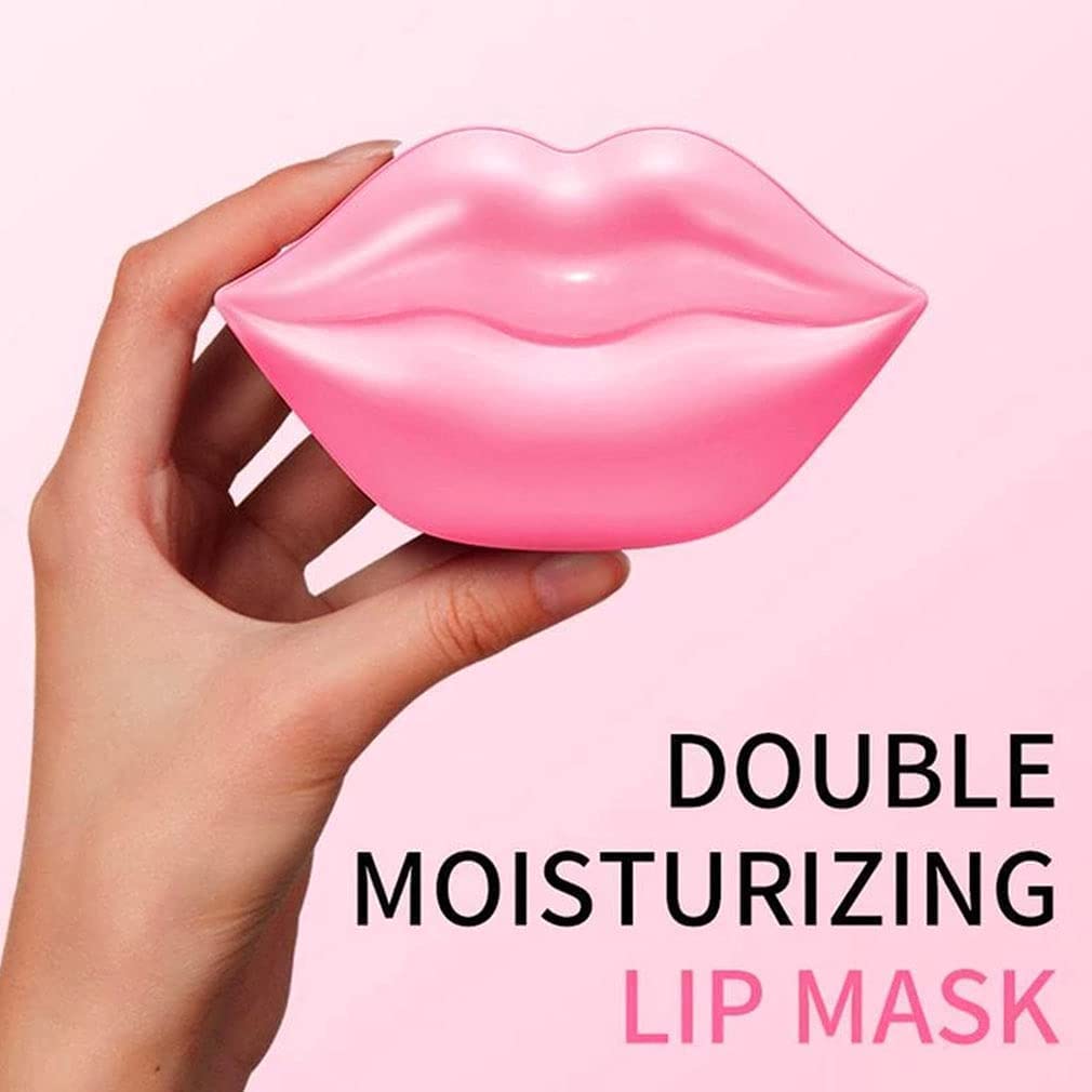 DÍA 20 Piezas Mascarilla Hidratante para Labios, Mascarilla Nocturna para Labios Reduce las Líneas de los Labios y Restaura la Humedad, Mascarilla para Labios Nutre Eficazmente la Piel de los Labios, Tratamiento de Gel L