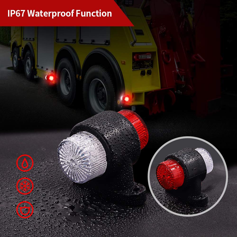 Aoling Side Marker LED Truck 24V Waterproof Dustproof Light Truck Marker Lamp Side