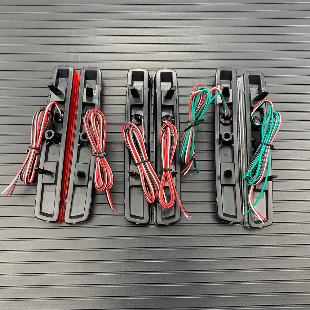 Car LED Rear Bumper Reflector Braking Lamp Fog Lights For Toyota NOAH VOXY 80 Pruis 40 Series
