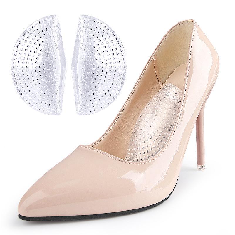 Мягкие гелевые стельки с поддержкой высокого свода стопы при плоскостопии и вальгусной деформации One Size прозрачный