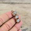 Rainbow Moonstone Rough Pendant Electroformed Copper Pendant Brand New Pendant Handmade Electroformed Jewelry Gemstone Pendant Gift For Him