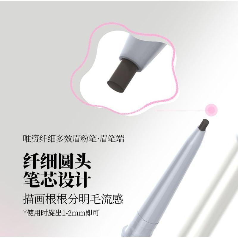 VEECCI - Slim Multi-Effect Eyebrow Powder & Pencil - 3 Colors