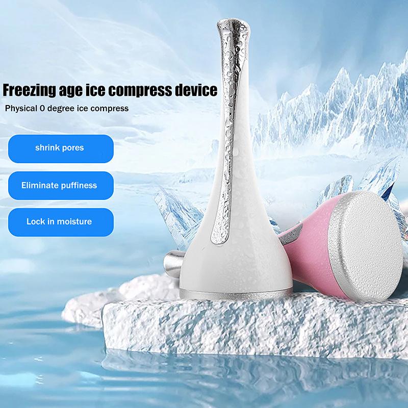 Gefrierbarer Eisbeutel Hautkühler Hautberuhigendes Massagegerät Gesichtsschwellung Entferner Rolle Reduzierer Augen Nacken Massagegerät Kühler Schwellungsentferner