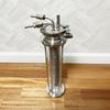 2" OD64mm Reflux Homebrew Coil Condenser Dimroth With 2"Sight Glass Diopter For Moonshine Distillation Column Cooling Coil SS304