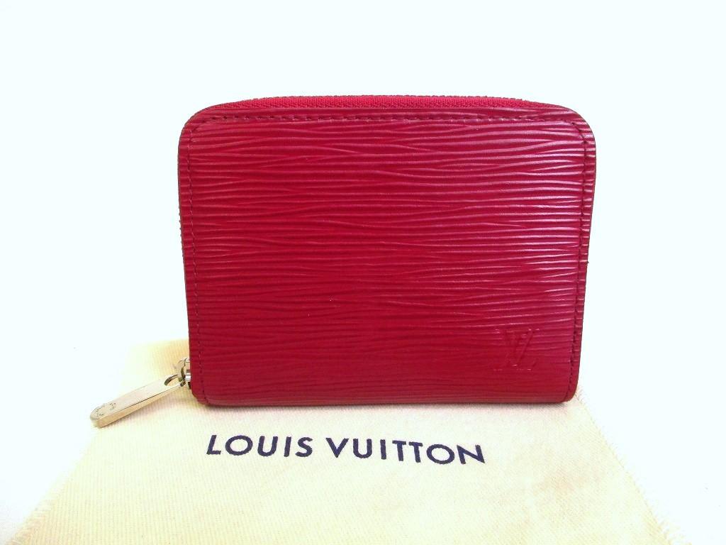 

Authentic LOUIS VUITTON Epi Purple Leather Silver H/W Zippey Coin Purse #a209 Refurbished
