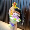 Crochet Doctor Hat Keychain Graduation Gifts Handmade Crochet Keychains Hook Woven Pendant for Backpack Bag Accessories