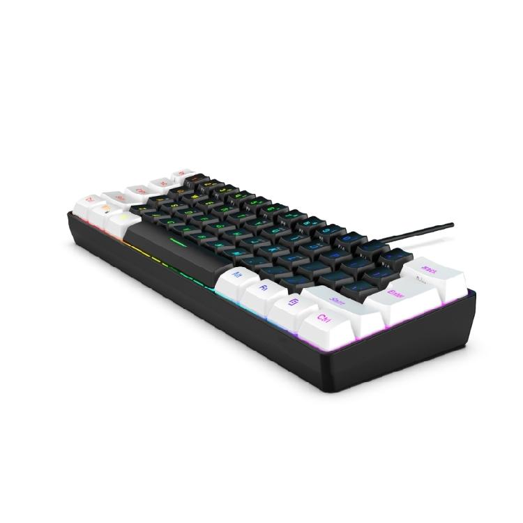 Wired Gaming Keyboard Water Resistant Gaming Keyboard RGB Lighting Keypad