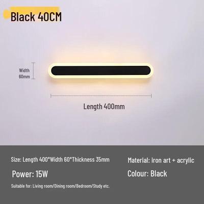 Nordic Minimalist Dimmable LED Wall Lamp