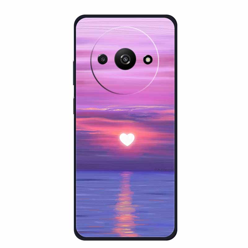 Phone Case For Xiaomi Poco C61 Back Cover Case PocoC61 Black Silicone Soft Funda Para For Xiaomi Poco C61 Case C 61 6.71" Coque