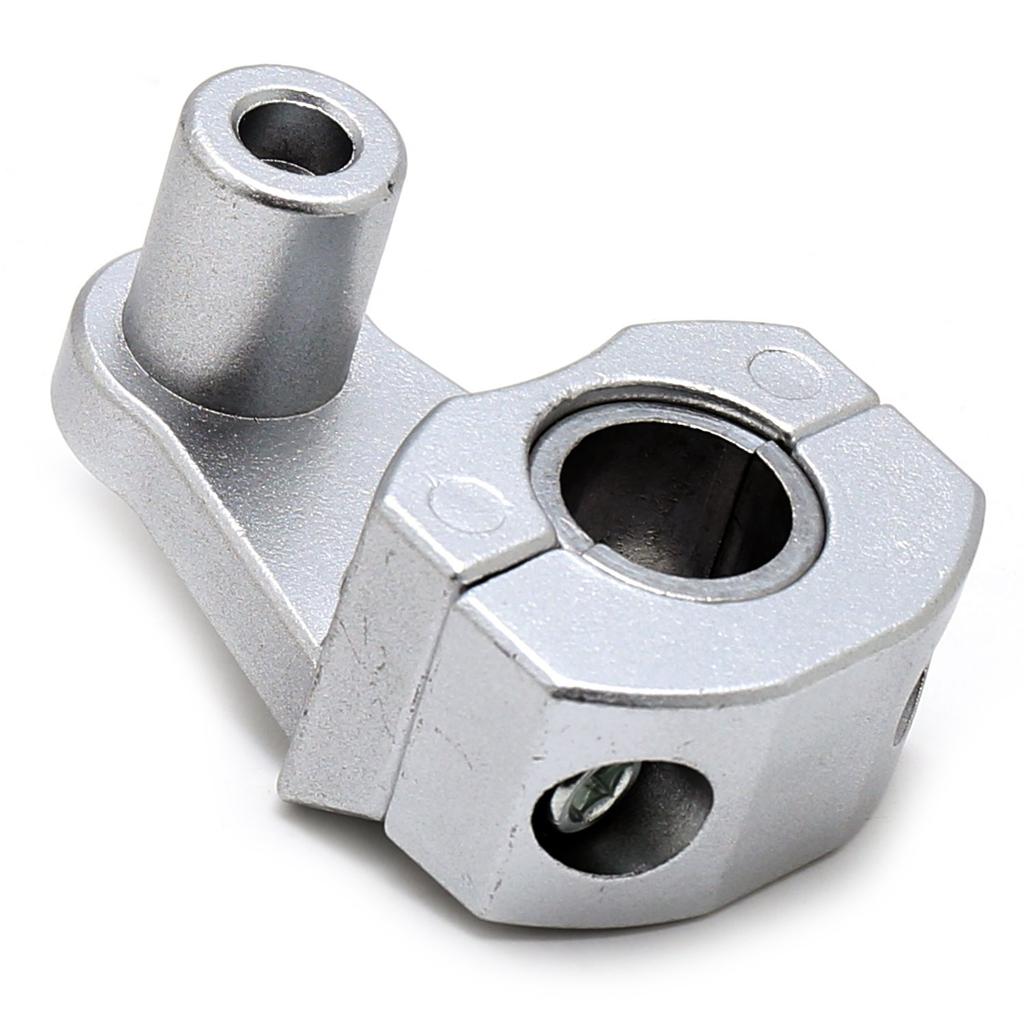 Nakira Motorrad Lenkererhöhung Lenkererhöhungsadapter Höhe 55mm PCX CB250F nkr1053 22,2mm 28,6mm MT-25 (Silber)