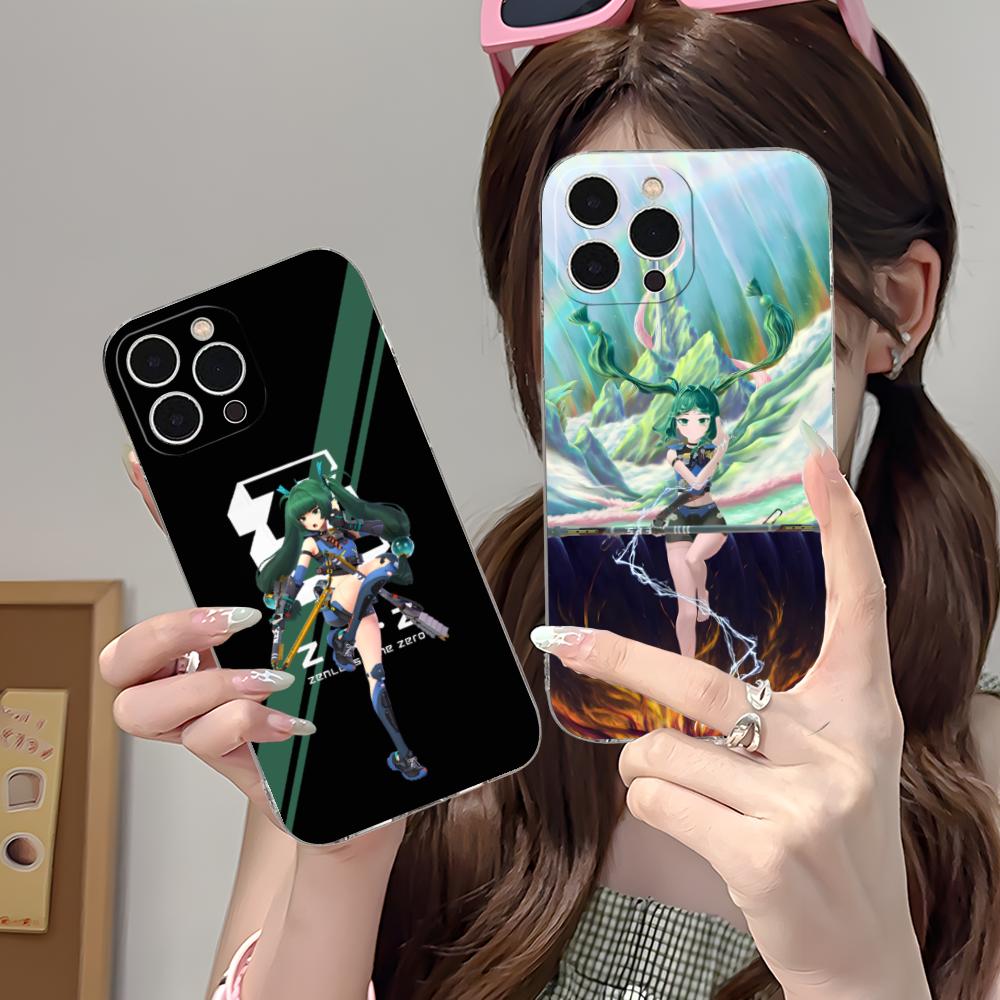 Zenless Zone Zero QingYi Phone Case for iPhone 17 16 15 14 13 12 11 X XR XS Air Pro Max Plus Mini Clear Colorful Cover Luxury