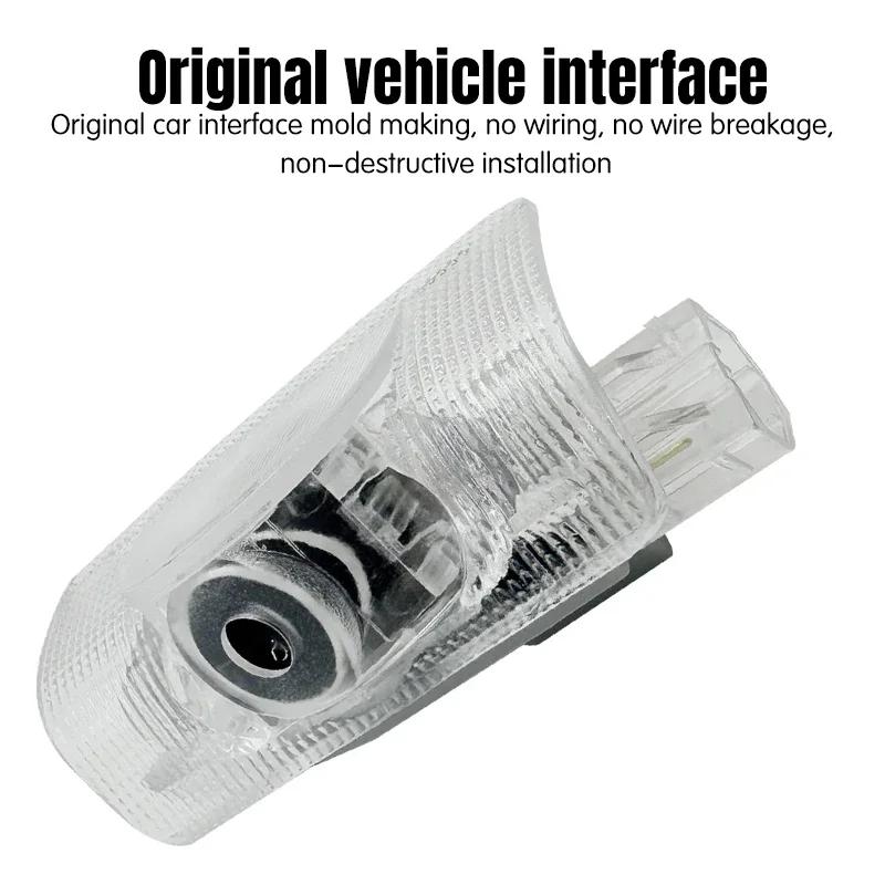 For Lexus LS350 LS400 LS430 LS460 LS500h LS600h LS Series Car Welcome Logo Door Light Ghost Shadow Courtesy Projector Lamp Accz
