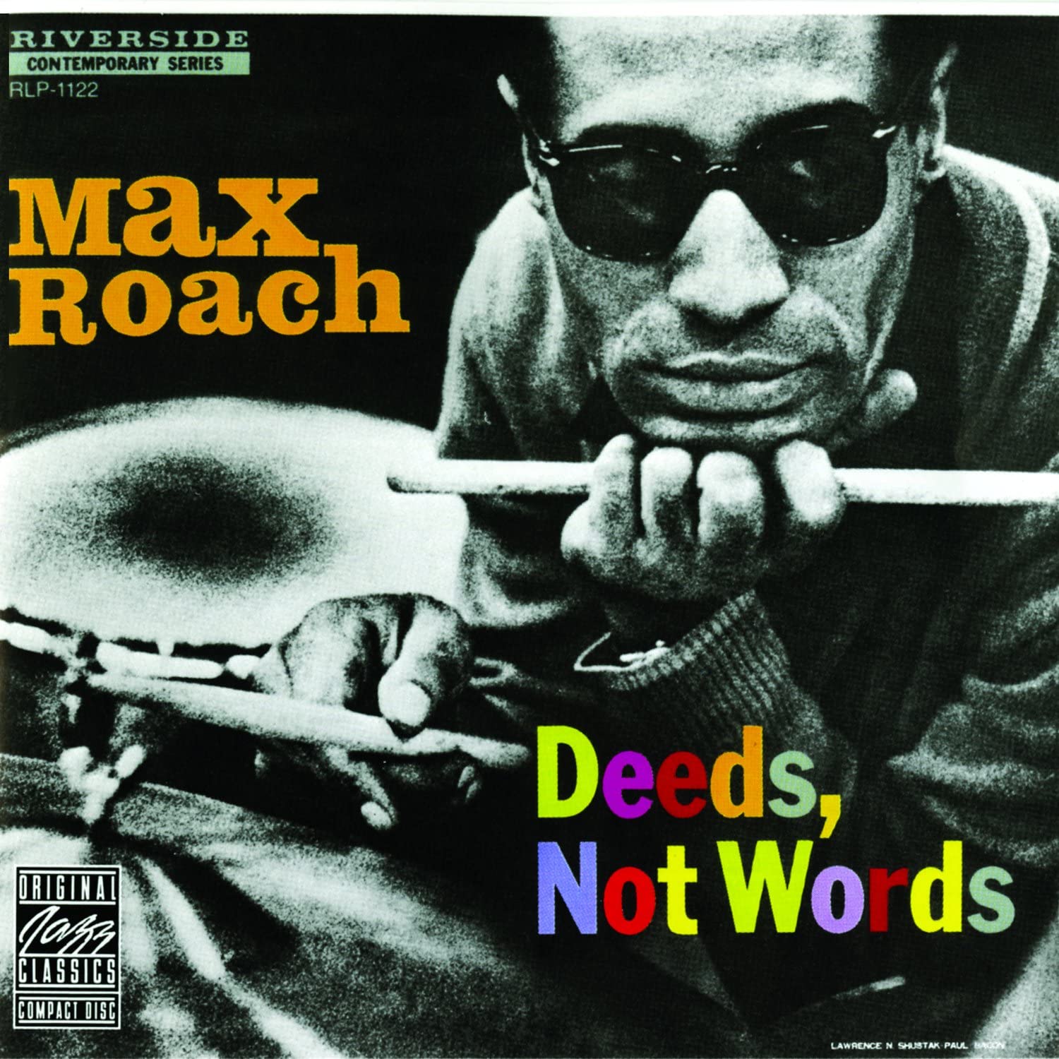 

CD MAX ROACH - Deeds Not Words Non Japan Jazz Used