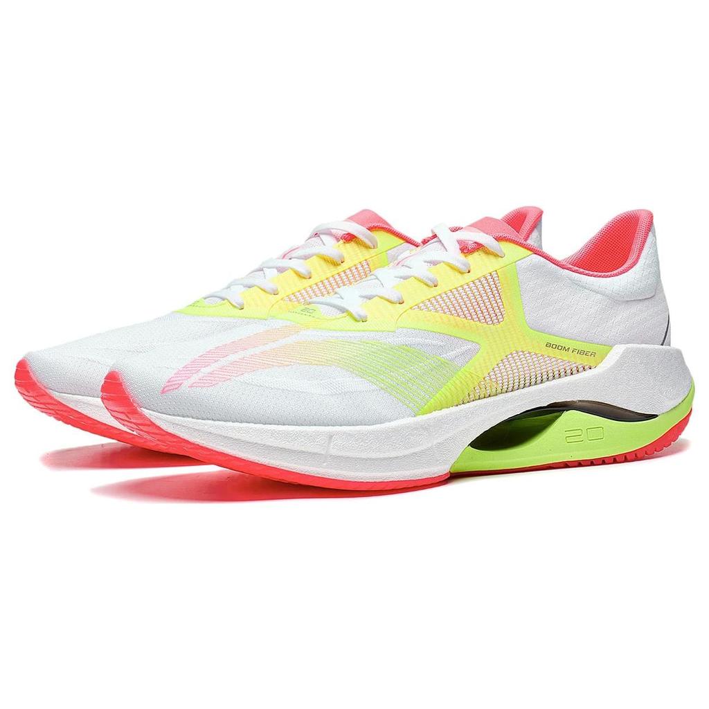 Li Ning Super Light 20 Fabric Slip Resistant, Abrasion Resistant, Breathable Low Top Casual Running Shoes Men's ARBT001-9