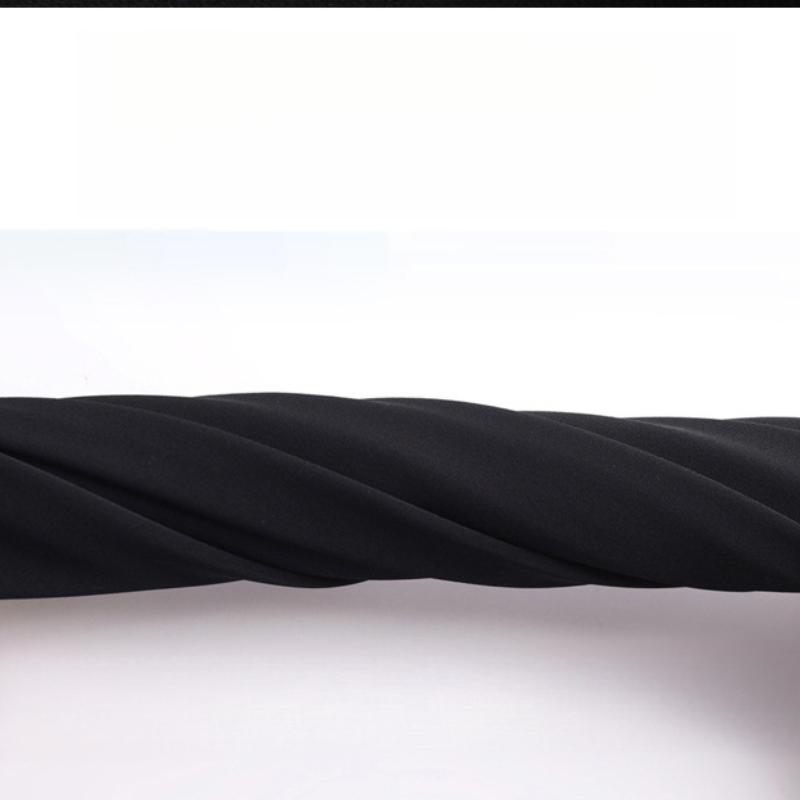 Black Versatile Casual Supermodel Pants for Women New Autumn Winter Elastic High Waist Loose Slimming Flared Pants