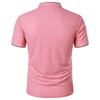 New Men's Fashion Slim Fit Short-Sleeve Solid Color Summer T-Shirt